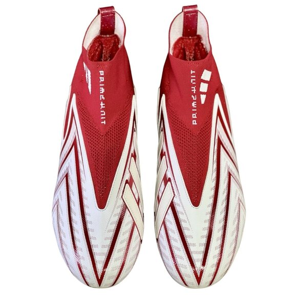 Adidas Freak Ultra 23 – Size 13 Men Inline Football Cleats Red White GW4170 NEW